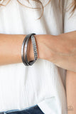 High-Strung Style - Silver Bracelet - Paparazzi Accessories Bracelet Bedazzle Me Pretty Mobile Fashion Boutique