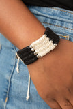 High Tides - Black Bracelet - Paparazzi Accessories Bracelet Bedazzle Me Pretty Mobile Fashion Boutique