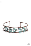 High-WIRE Hallmark - Copper Bracelet - Paparazzi Accessories Bracelet Bedazzle Me Pretty Mobile Fashion Boutique