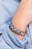 High-WIRE Hallmark - Copper Bracelet - Paparazzi Accessories Bracelet Bedazzle Me Pretty Mobile Fashion Boutique