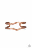 Highland Heiress - Copper Bracelet - Paparazzi Accessories Bracelet Bedazzle Me Pretty Mobile Fashion Boutique