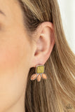Hill Country Blossoms - Multi Post Earrings - Paparazzi Accessories Post Earrings Bedazzle Me Pretty Mobile Fashion Boutique