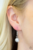 Hit The Runway - Silver Necklace - Paparazzi Accessories Necklace Bedazzle Me Pretty Mobile Fashion Boutique