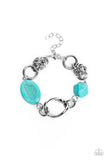 Hola, SONORA - Blue Bracelet - Paparazzi Accessories Bracelet Bedazzle Me Pretty Mobile Fashion Boutique