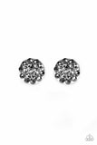 Hollywood Drama - Silver Earrings - Paparazzi Accessories Earrings Bedazzle Me Pretty Mobile Fashion Boutique