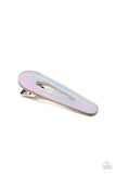 Holographic Haven - Multi Hair Clip - Paparazzi Accessories Hair Clip Bedazzle Me Pretty Mobile Fashion Boutique