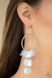 Holographic Hype - Multi Earrings - Paparazzi Accessories Earrings FS-Bedazzle Me Pretty Mobile Fashion Boutique