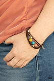 Homespun Radiance - Multi Bracelet - Paparazzi Accessories Bracelet Bedazzle Me Pretty Mobile Fashion Boutique