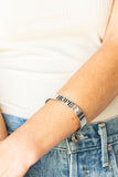 Hope Makes The World Go Round - Silver Bracelet - Paparazzi Accessories Bracelet Bedazzle Me Pretty Mobile Fashion Boutique