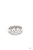 Hope Rising - Silver Ring - Paparazzi Accessories Ring Bedazzle Me Pretty Mobile Fashion Boutique