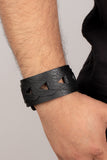 Horse and Carriage - Black Bracelet - Paparazzi Accessories Bracelet Bedazzle Me Pretty Mobile Fashion Boutique
