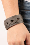 Horse and Carriage - Silver Bracelet - Paparazzi Accessories Bracelet Bedazzle Me Pretty Mobile Fashion Boutique