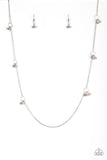 House Party Posh - Brown Necklace - Paparazzi Accessories Necklace Bedazzle Me Pretty Mobile Fashion Boutique