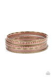 How Do You Stack Up? - Multi Bracelet - Paparazzi Accessories Bracelet Bedazzle Me Pretty Mobile Fashion Boutique