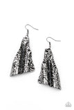 How FLARE You! - Black Earrings - Paparazzi Accessories Earrings Bedazzle Me Pretty Mobile Fashion Boutique