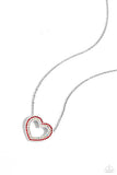Hyper Heartland - Multi Necklace - Paparazzi Accessories Necklace Bedazzle Me Pretty Mobile Fashion Boutique