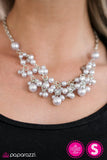I Can SEA Clearly Now - Silver Necklace - Paparazzi Accessories Necklace Bedazzle Me Pretty Mobile Fashion Boutique