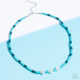I Can SEED Clearly Now - Green Necklace - Paparazzi Accessories Necklace Bedazzle Me Pretty Mobile Fashion Boutique