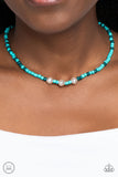 I Can SEED Clearly Now - Green Necklace - Paparazzi Accessories Necklace Bedazzle Me Pretty Mobile Fashion Boutique