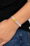 I Love Your Smile - Silver Bracelet - Paparazzi Accessories Bracelet Bedazzle Me Pretty Mobile Fashion Boutique