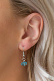 I Want To SEA The World - Blue Necklace - Paparazzi Accessories Necklace Bedazzle Me Pretty Mobile Fashion Boutique