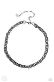 If I Only Had a CHAIN - Black Necklace - Paparazzi Accessories Necklace Bedazzle Me Pretty Mobile Fashion Boutique