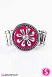 If Today Was A Fairytale - Pink Ring - Paparazzi Accessories Ring Bedazzle Me Pretty Mobile Fashion Boutique