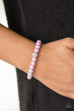 Im Here For The Bride - Purple Bracelet - Paparazzi Accessories Bracelet Bedazzle Me Pretty Mobile Fashion Boutique