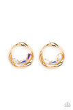 Imperfect Illumination - Multi Post Earrings - Paparazzi Accessories Post Earrings Bedazzle Me Pretty Mobile Fashion Boutique