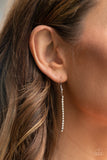 Impressively Icy - White Necklace - Paparazzi Accessories Necklace Bedazzle Me Pretty Mobile Fashion Boutique