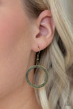 In Full Orbit  - Brass Necklace - Paparazzi Accessories Necklace Bedazzle Me Pretty Mobile Fashion Boutique