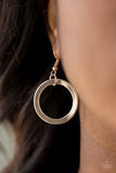 In Full Orbit - Rose Gold Necklace - Paparazzi Accessories Necklace Bedazzle Me Pretty Mobile Fashion Boutique