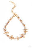 In Good Faith - Gold Bracelet - Paparazzi Accessories Bracelet Bedazzle Me Pretty Mobile Fashion Boutique