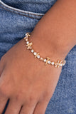 In Good Faith - Gold Bracelet - Paparazzi Accessories Bracelet Bedazzle Me Pretty Mobile Fashion Boutique