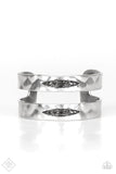 In HAUTE Pursuit - Silver Bracelet - Paparazzi Accessories Bracelet Bedazzle Me Pretty Mobile Fashion Boutique