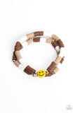 In SMILE - Brown Bracelet - Paparazzi Accessories Bracelet Bedazzle Me Pretty Mobile Fashion Boutique