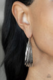 In Sync - Silver Earrings - Paparazzi Accessories Earrings Bedazzle Me Pretty Mobile Fashion Boutique