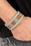 In the FRONTIER Running - Silver Bracelet - Paparazzi Accessories Bracelet Bedazzle Me Pretty Mobile Fashion Boutique