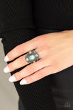 In The Limelight - Green Ring - Paparazzi Accessories Ring Bedazzle Me Pretty Mobile Fashion Boutique