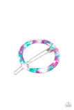 In The Round - Multi Hair Clip - Paparazzi Accessories Hair Clip Bedazzle Me Pretty Mobile Fashion Boutique