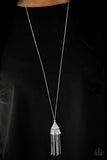 Incan Idol - Silver Necklace - Paparazzi Accessories Necklace Bedazzle Me Pretty Mobile Fashion Boutique