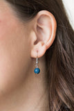 Inde-PENDANT Idol - Blue Necklace - Paparazzi Accessories Necklace Bedazzle Me Pretty Mobile Fashion Boutique