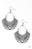 Indigenous Idol - Black Earrings - Paparazzi Accessories Earrings Bedazzle Me Pretty Mobile Fashion Boutique