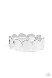 Industrial Influencer - Silver Bracelet - Paparazzi Accessories Bracelet Bedazzle Me Pretty Mobile Fashion Boutique