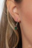 Industrial Infusion - Green Necklace - Paparazzi Accessories Necklace Bedazzle Me Pretty Mobile Fashion Boutique