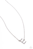 INITIALLY Yours - E - Multi Necklace - Paparazzi Accessories Necklace Bedazzle Me Pretty Mobile Fashion Boutique