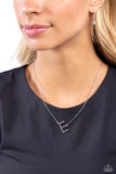 INITIALLY Yours - E - Multi Necklace - Paparazzi Accessories Necklace Bedazzle Me Pretty Mobile Fashion Boutique