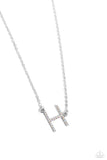 INITIALLY Yours - H - Multi Necklace - Paparazzi Accessories Necklace Bedazzle Me Pretty Mobile Fashion Boutique