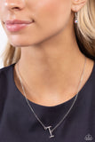 INITIALLY Yours - I - Multi Necklace - Paparazzi Accessories Necklace Bedazzle Me Pretty Mobile Fashion Boutique