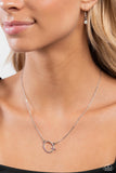 INITIALLY Yours - Q - Multi Necklace - Paparazzi Accessories Necklace Bedazzle Me Pretty Mobile Fashion Boutique